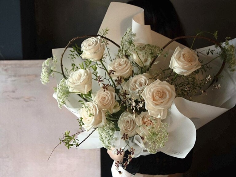 結婚紀念日送的花束可以很好地表達愛意和感謝